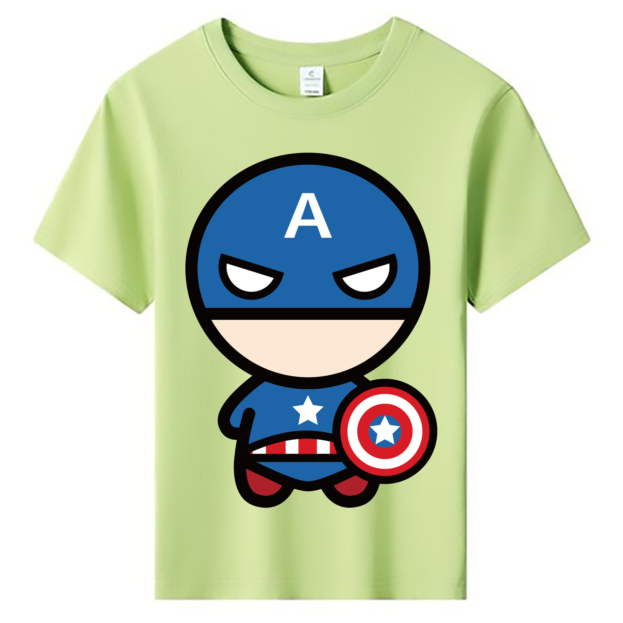 （画像用） アベンジャーズ The Avengers 綿100％キッズTシャツ（フロントプリント）